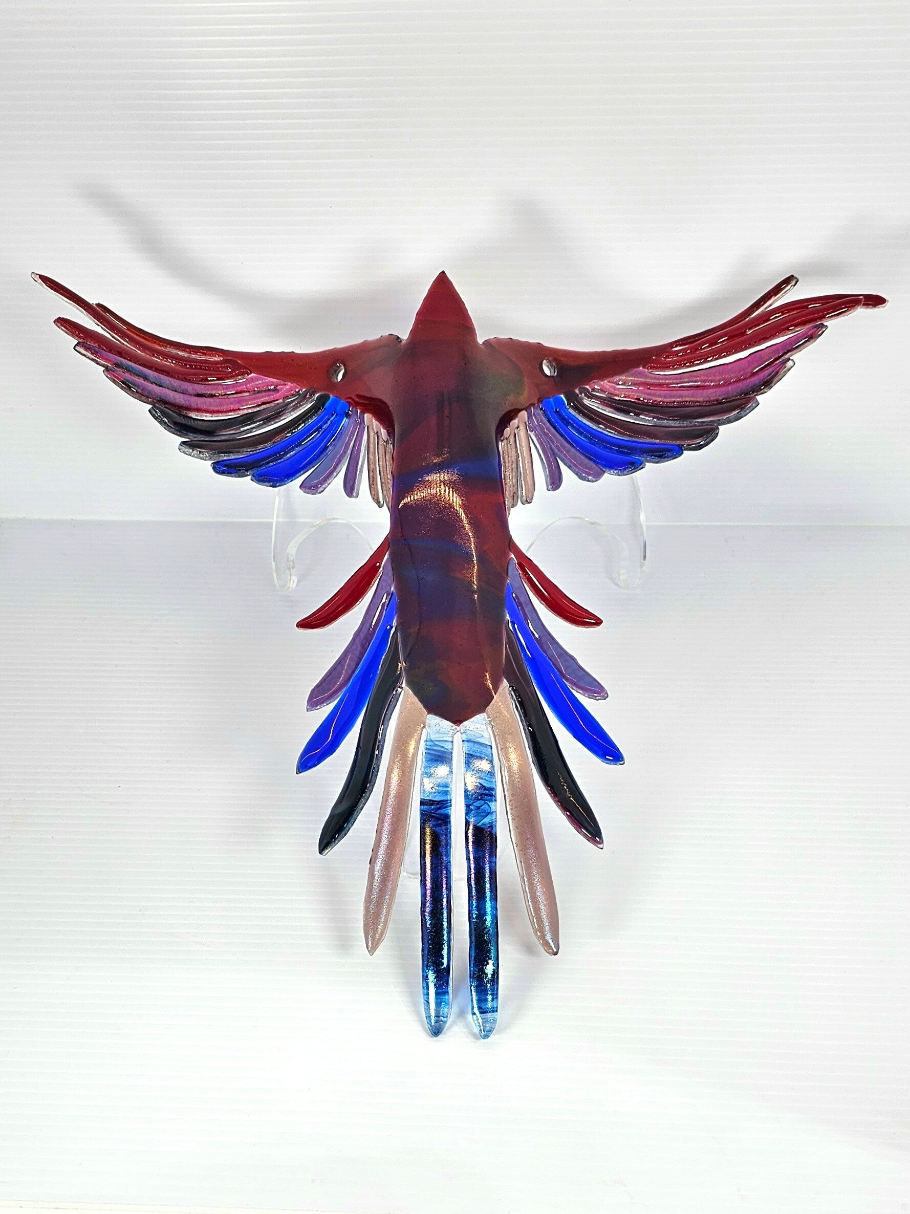 Transparent Red Phoenix