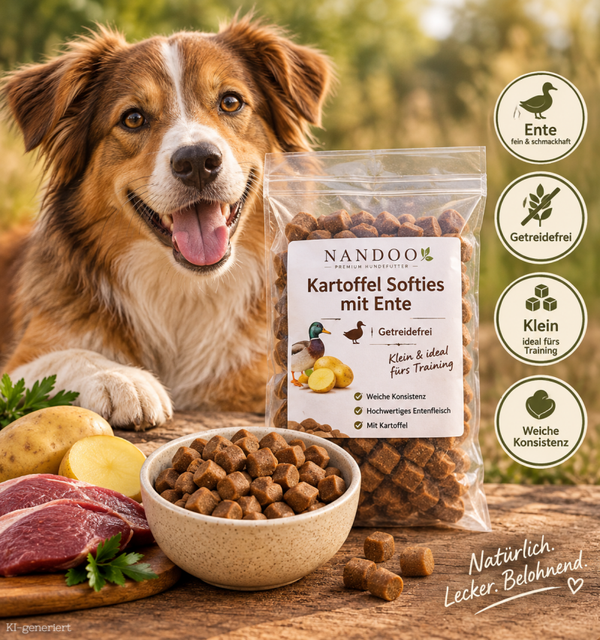 Kartoffel-Softies Ente