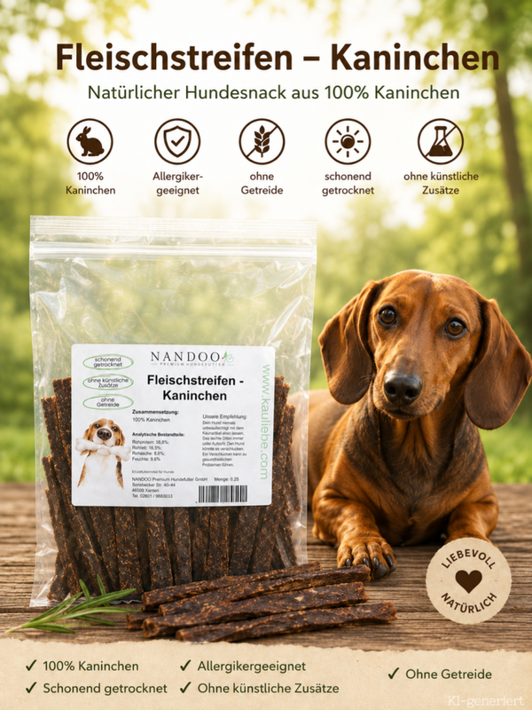 Kaustreifen Kaninchen 200g