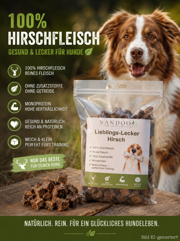 Lieblings-Lecker Hirsch 200g