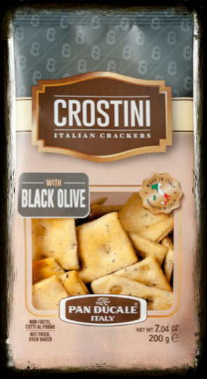 Crostini  Zwarte olijf