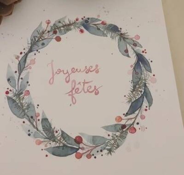 Carte noël