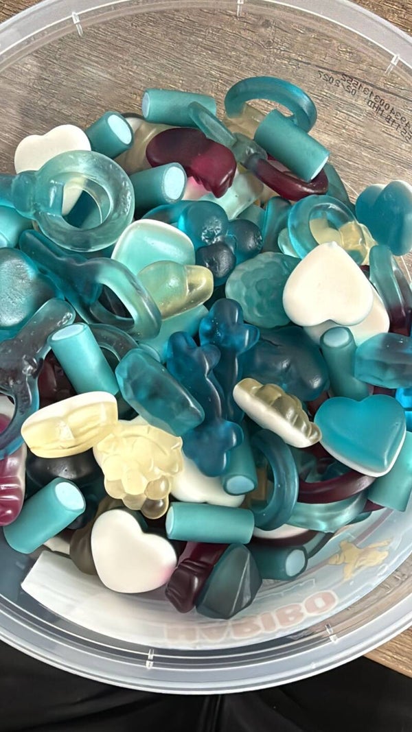 Blauwe mix