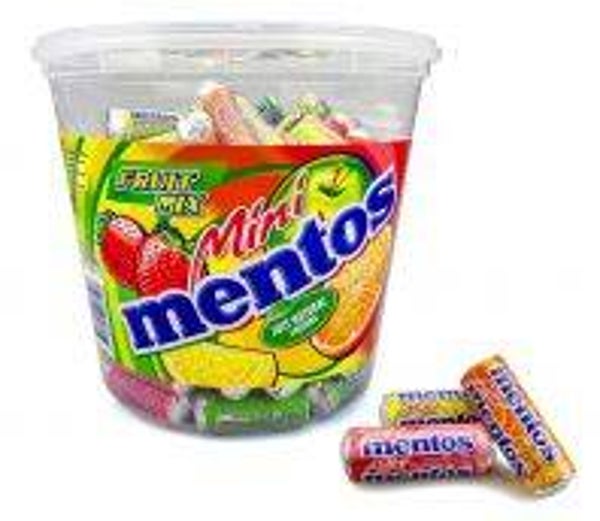 Mentos rolletjes