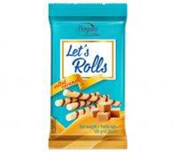 Wafer Rolls Salted Caramel 120 gr