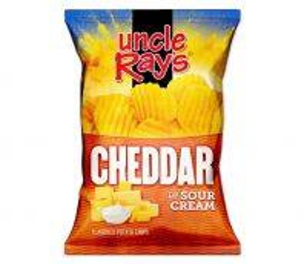 Uncle Rays Cheddar Sour Cream 85 gr. (USA import)