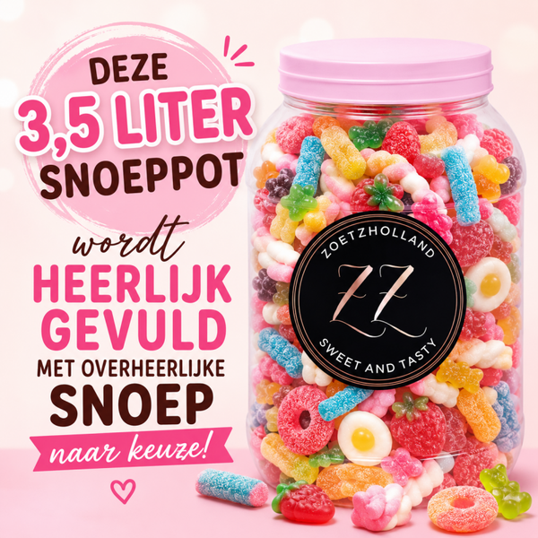 Snoeppot 3,5 liter👀