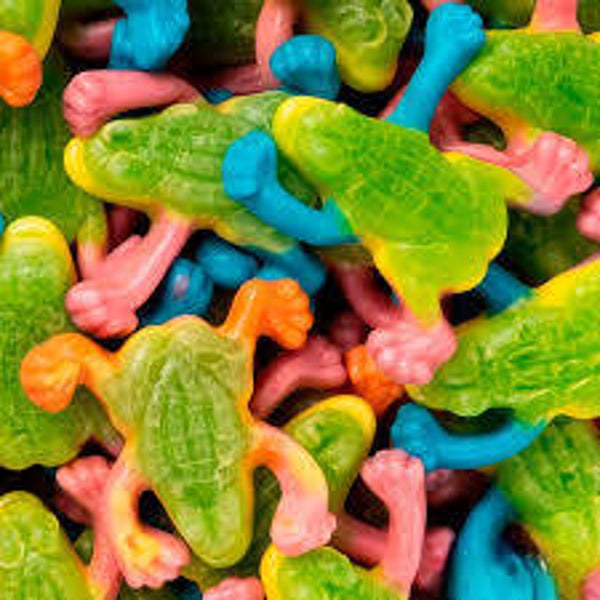 Filled tropical frogs