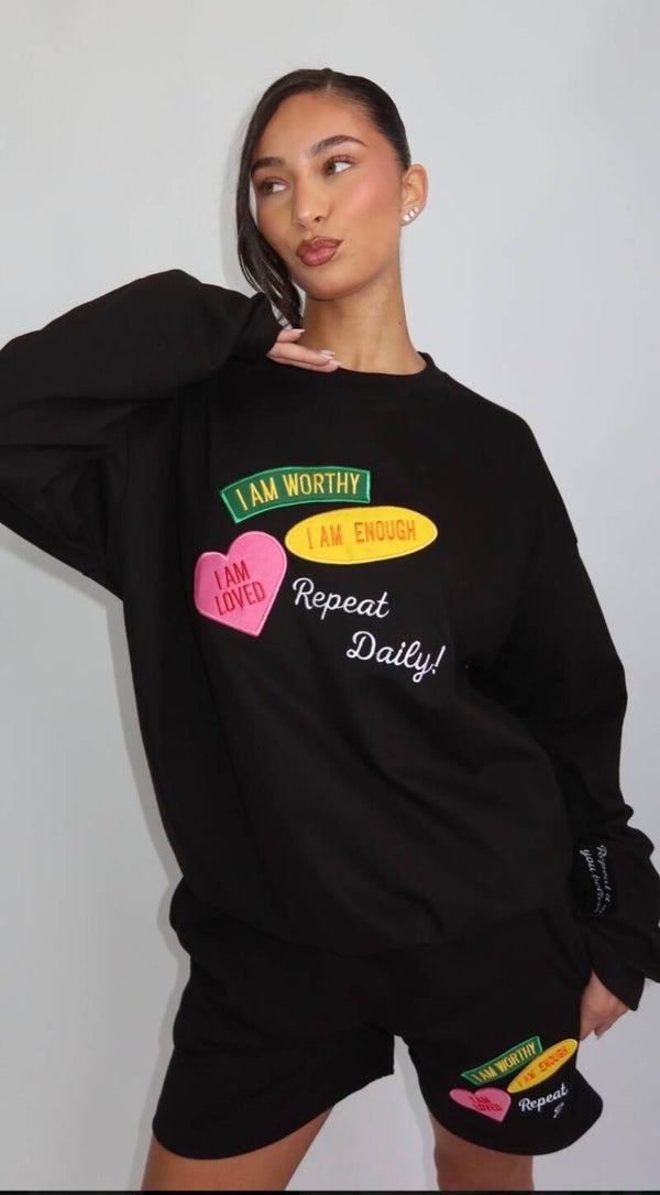 I am loved zwart set priority pre order