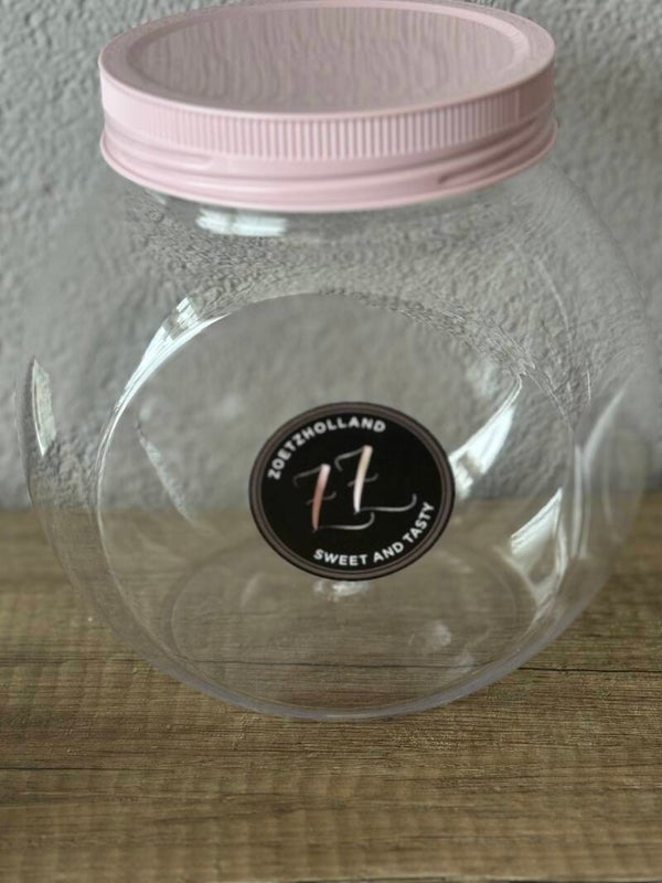 Snoeppot roze 2 liter