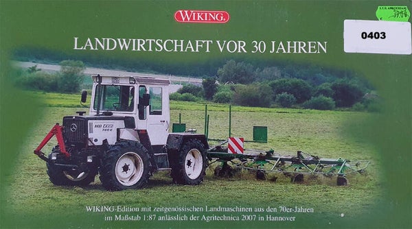 Wiking Landwirtschaft vor 30 jahren