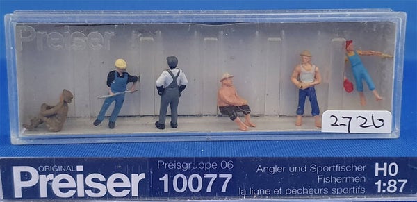 Preiser 10077 - vissers (2726)