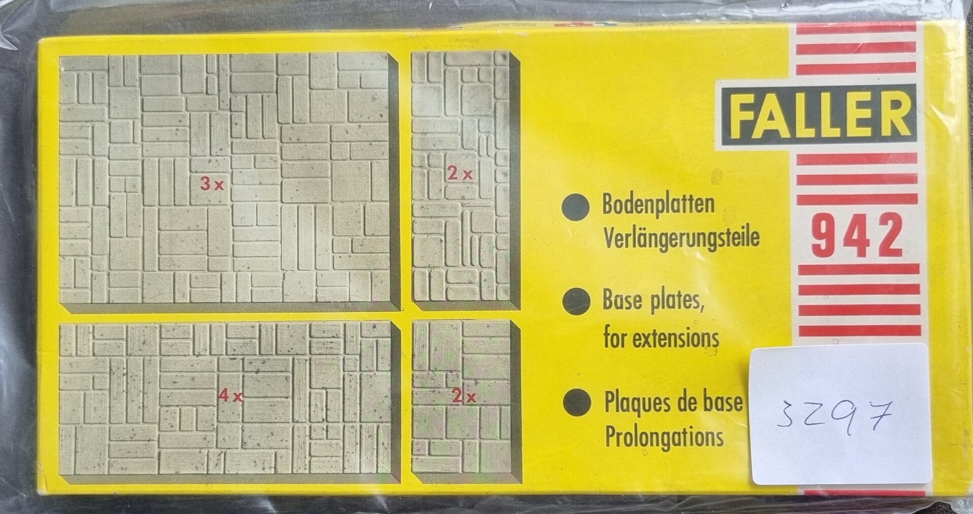 Faller AMS 942 - bodemplaten