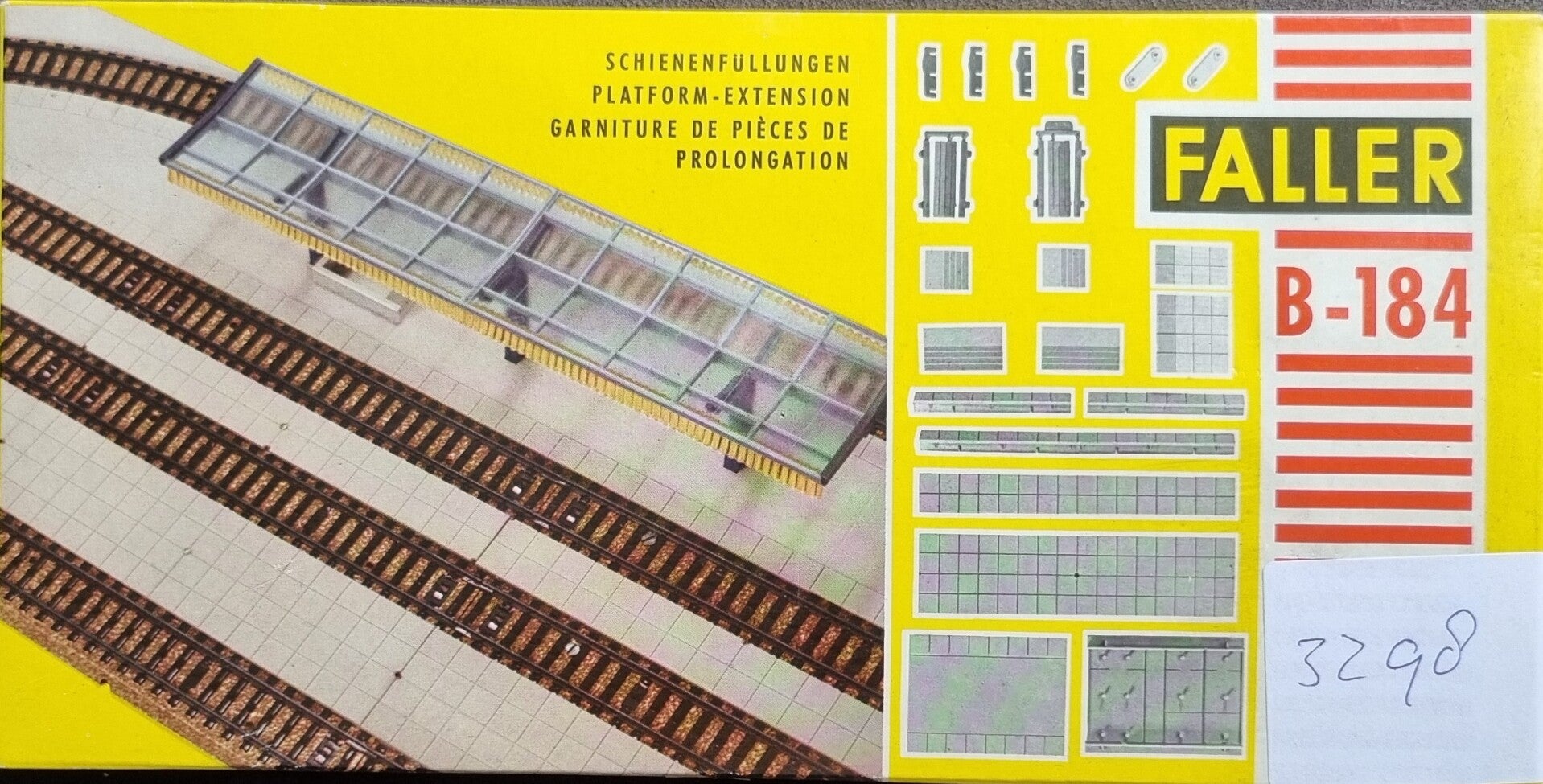 Faller B-184 - tussenperrons
