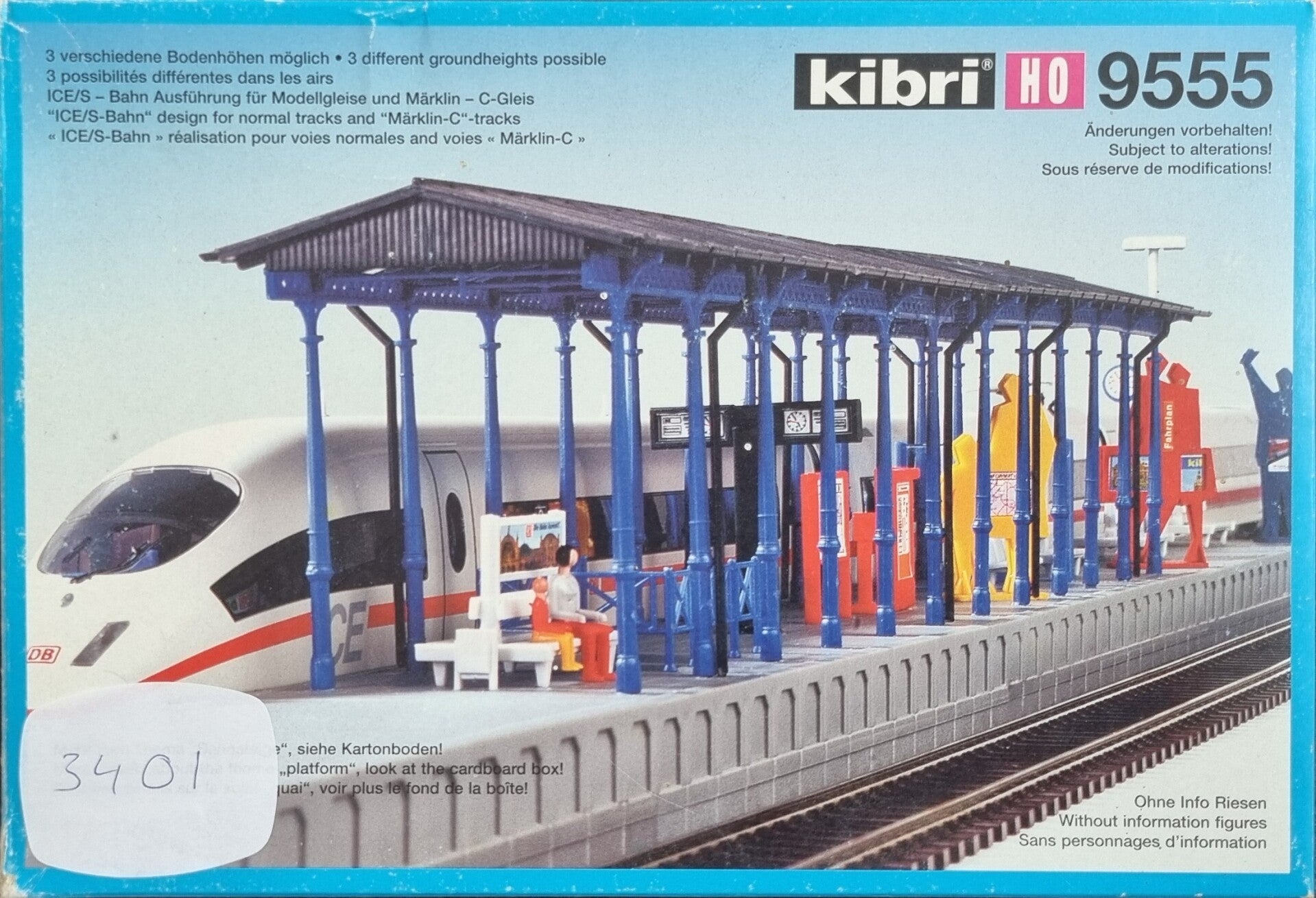 Kibri 9555 - Stationsperron