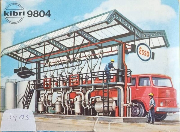 Kibri 9804 - Tankwagen vulstation (vintage)