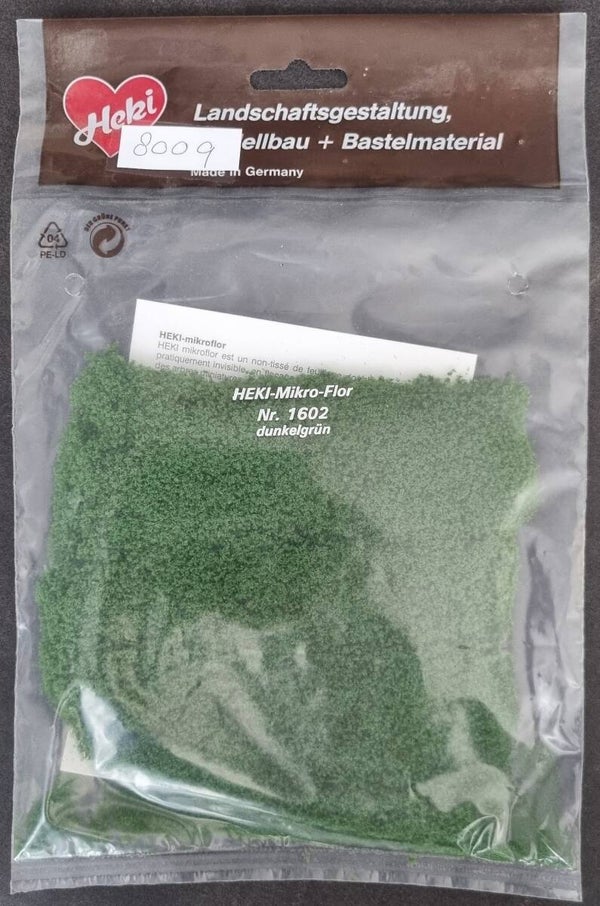 Heki  - Mikro flor 1602, donkergroen