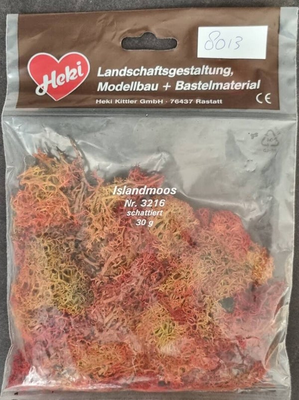 Heki - 3216 Rendiermos verschillende tinten 30 g