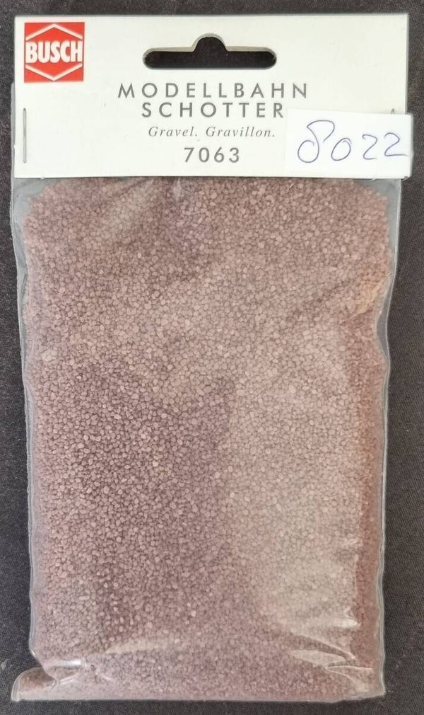 Busch - 7063 H0 Grind 'Licht/middelbruin'