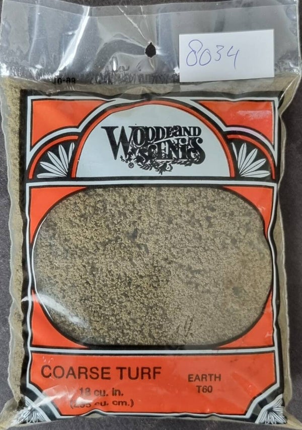 Woodland Scenics - T60 Earth Coarse Turf