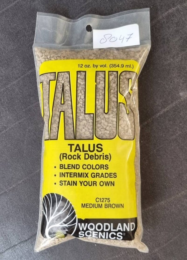 Woodland Scenics - C1275 Medium Brown Talus