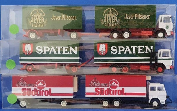 Set 3x truck + aanhanger (9115)