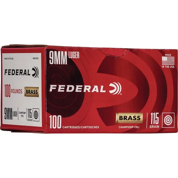 Federal Premium Champion 9mm 115-grain