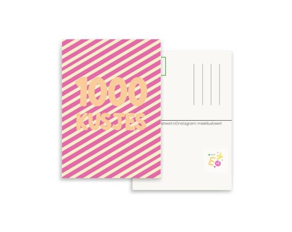 1000 Kusjes | Kaart