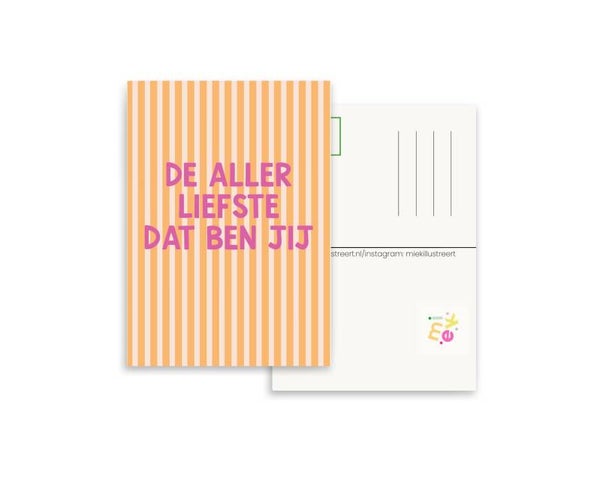 Allerliefste dat ben jij | Kaart