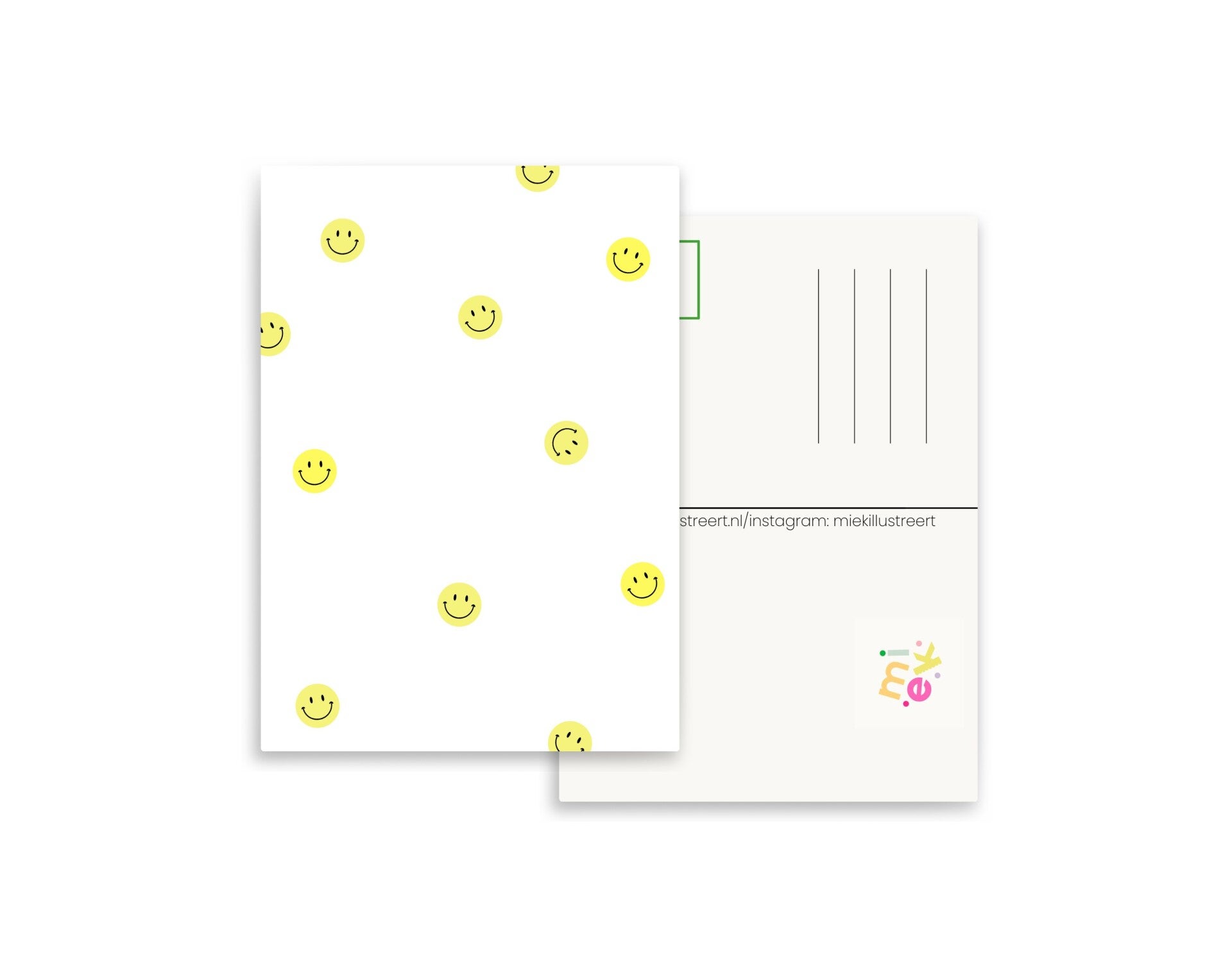 Smileys | Geel | Kaart