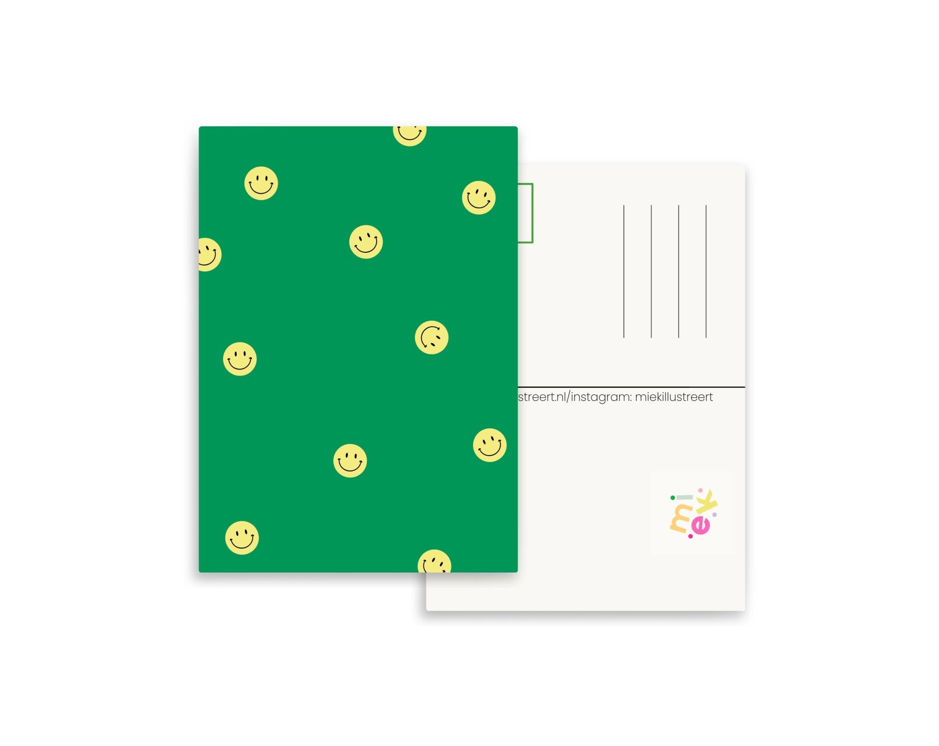 Smileys | Groen | Kaart