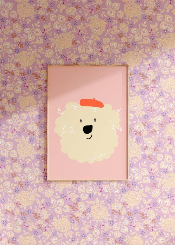 Noodle | Baret Oranjerood | Poster