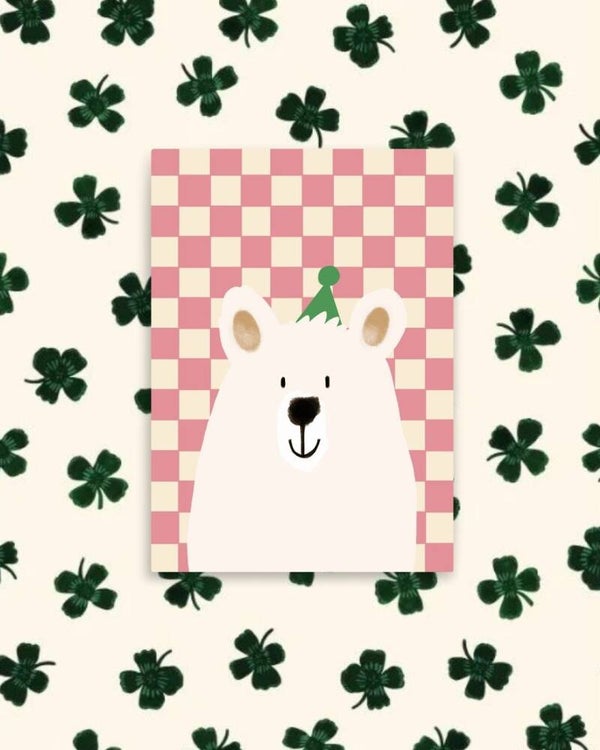 Dorien | Blokjesbeer | Poster