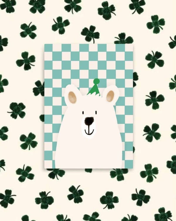 Pelle | Blokjesbeer | Poster