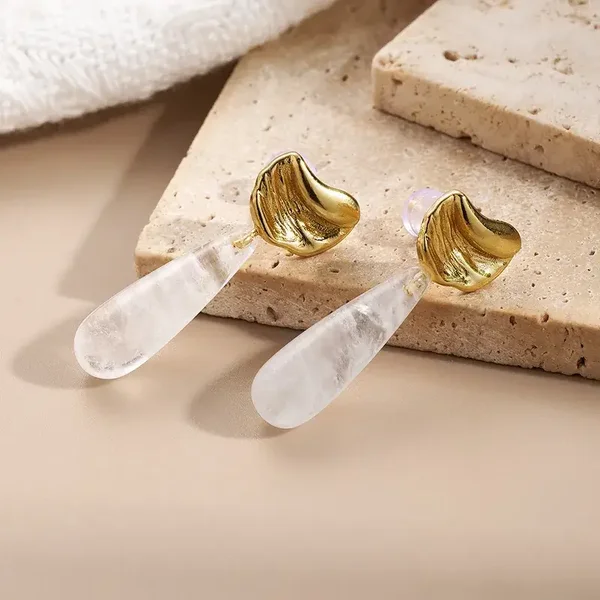 "ONDE DOUCE " CRISTAL BLANC
