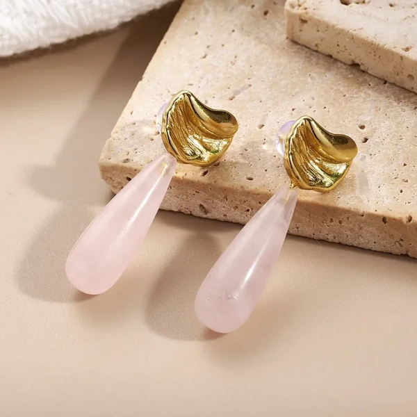 "ONDE DOUCE " QUARTZ ROSE