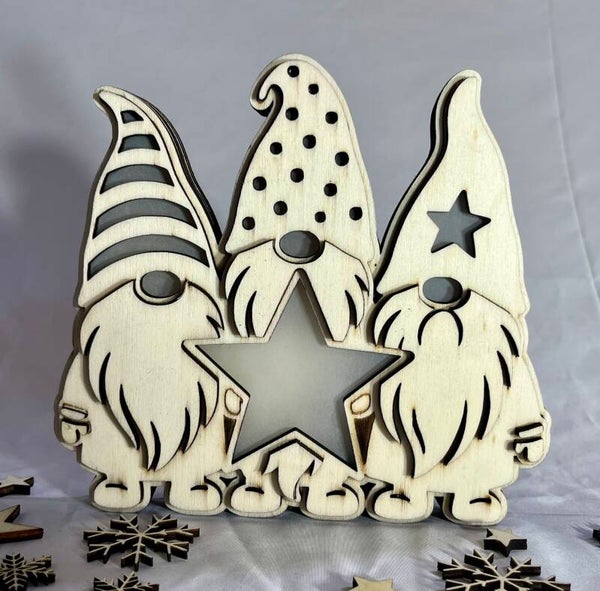 Datei 3er Wichtel mit Stern