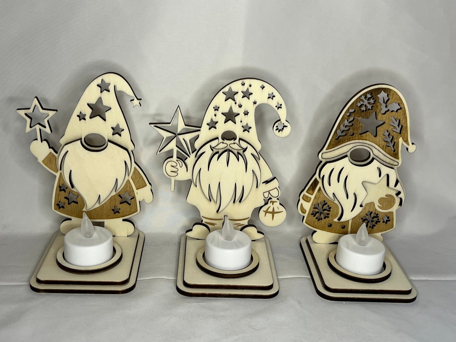 Datei Teelicht Wichtel 3er Set 4mm