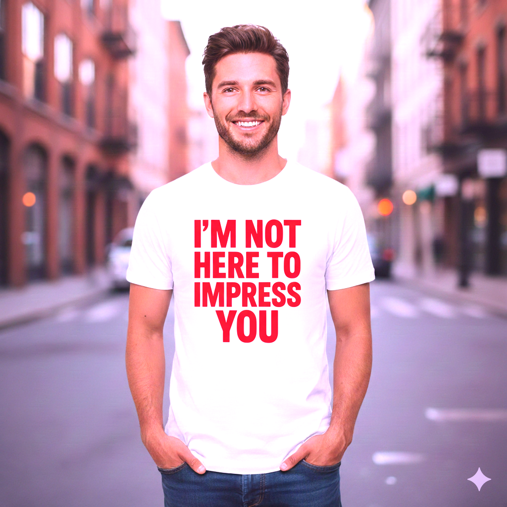 I'm Not Here To Impress You