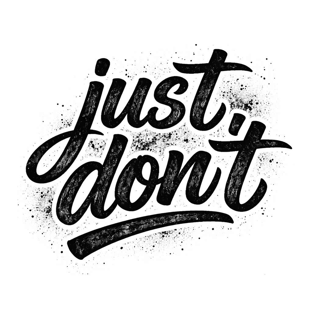 Just Don't 1