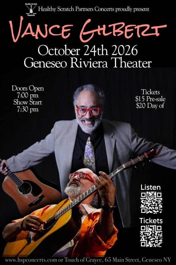 VANCE GILBERT Live in Concert!