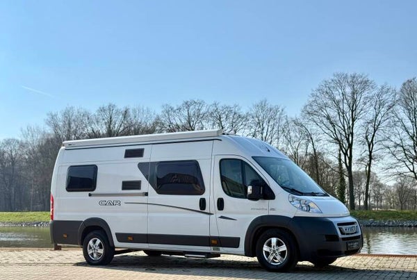 Hymer Car 372 buscamper met enkele bedden, topstaat 2.3 Mjet