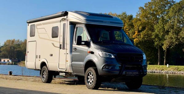 Hymer MLT 580 4x4, XL bed, levelsysteem, airco, topstaat