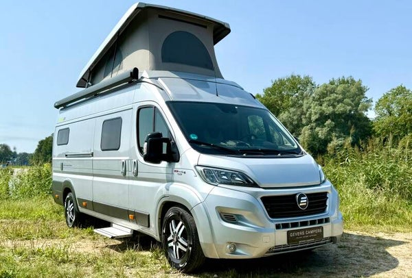 Hymer Yellowstone 640, enkele bedden, buscamper met hefdak
