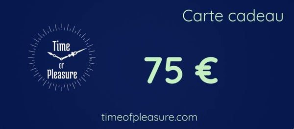 Carte Cadeau Time of Pleasure 75 €