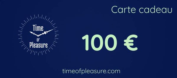 Carte Cadeau Time of Pleasure 100 €