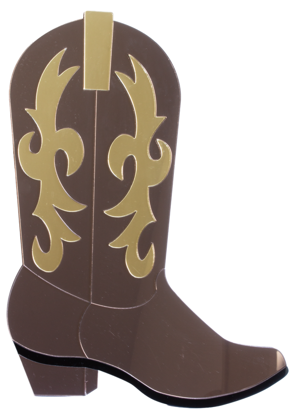 Cowboylaars | Bruin en goud | Studio Straal