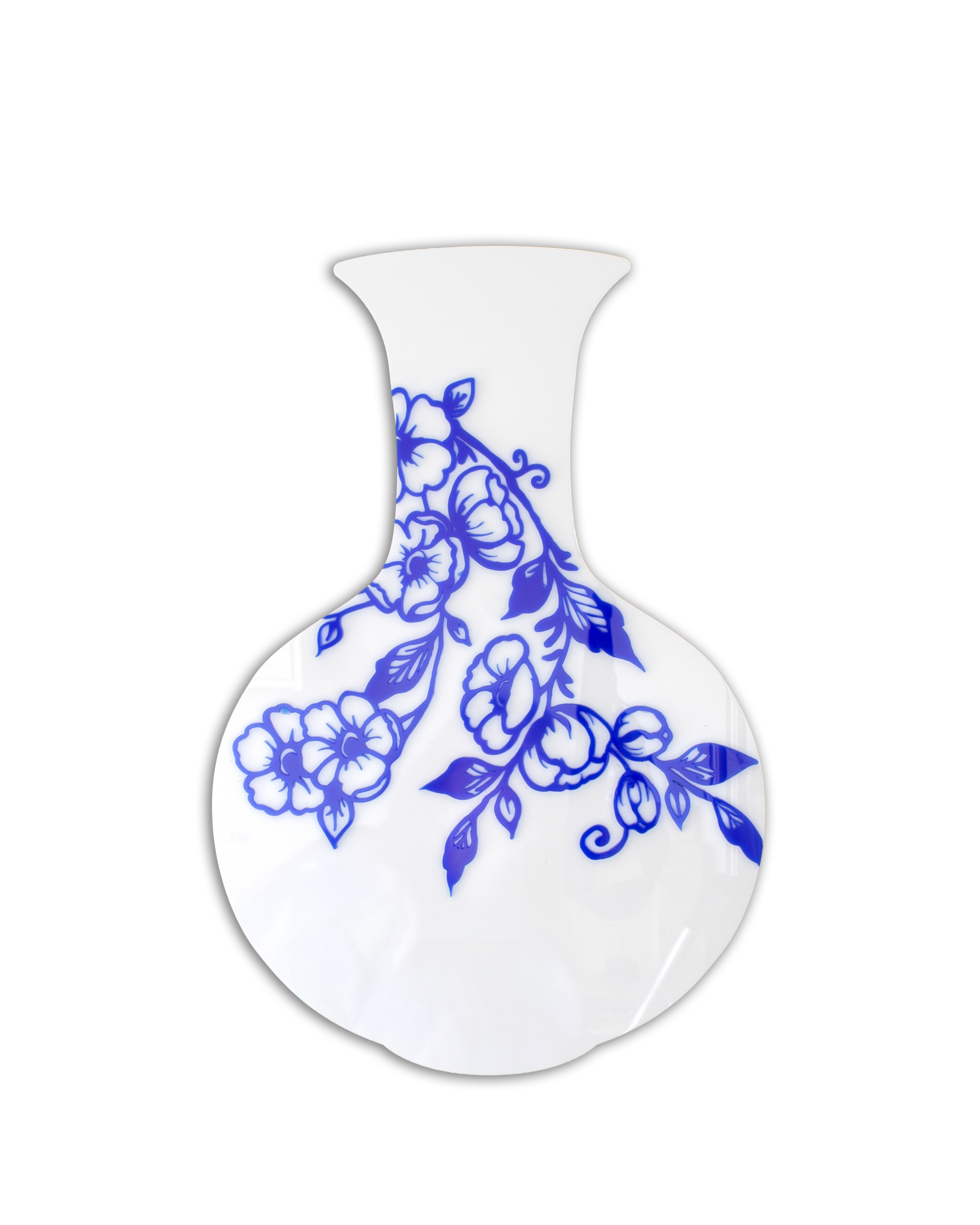 Grafisch Delfts blauw – Silhouet II | Studio Straal
