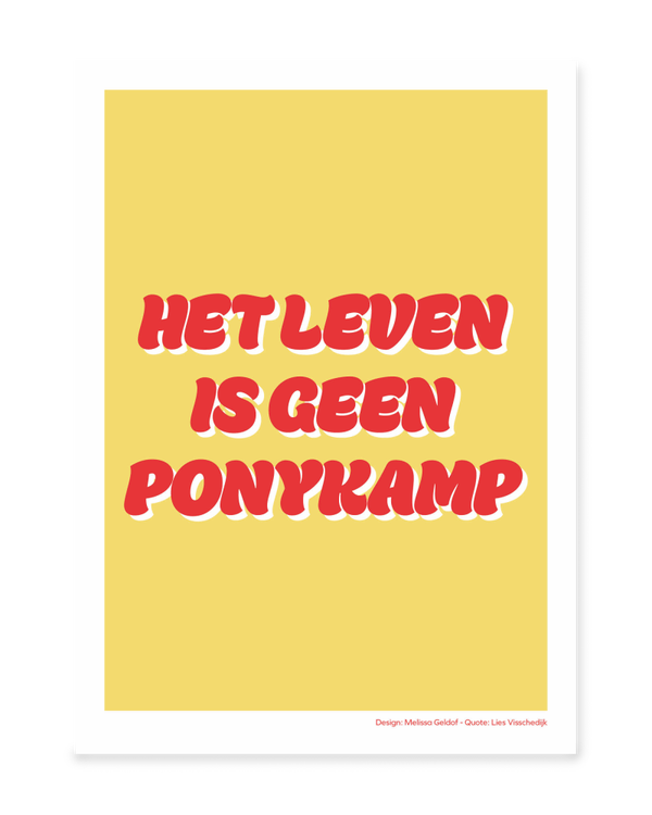 Ponykamp | Melissa Geldof