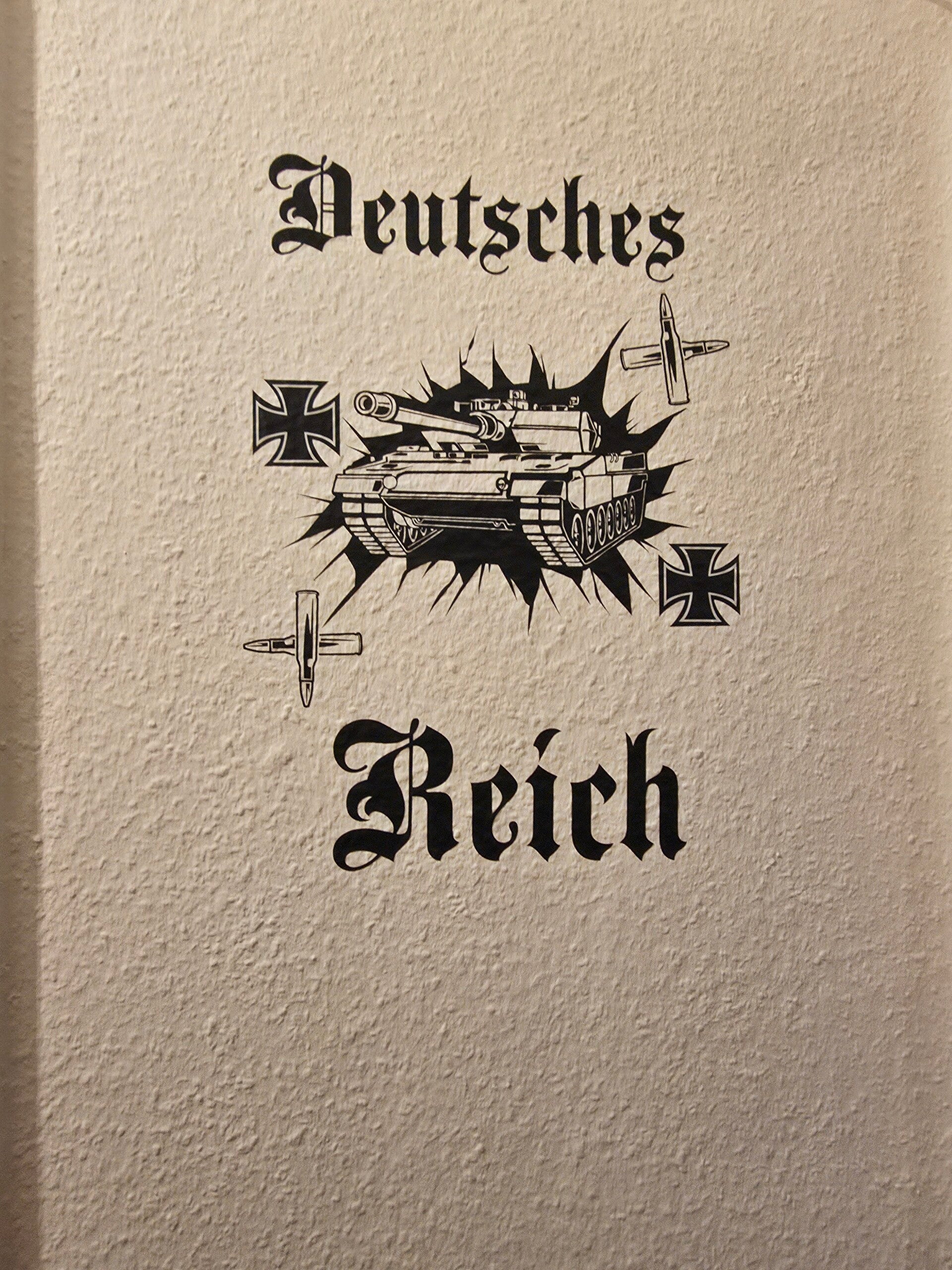 Panzer Wandtattoo
